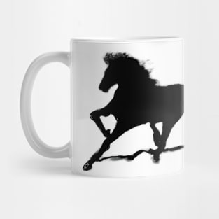 Black horse Mug